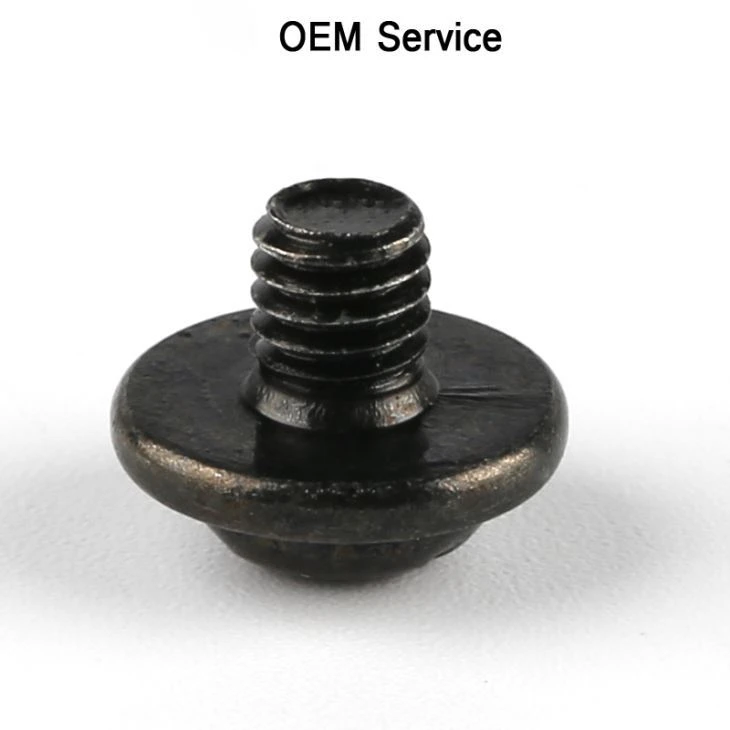 Triangle furniture screw with washer