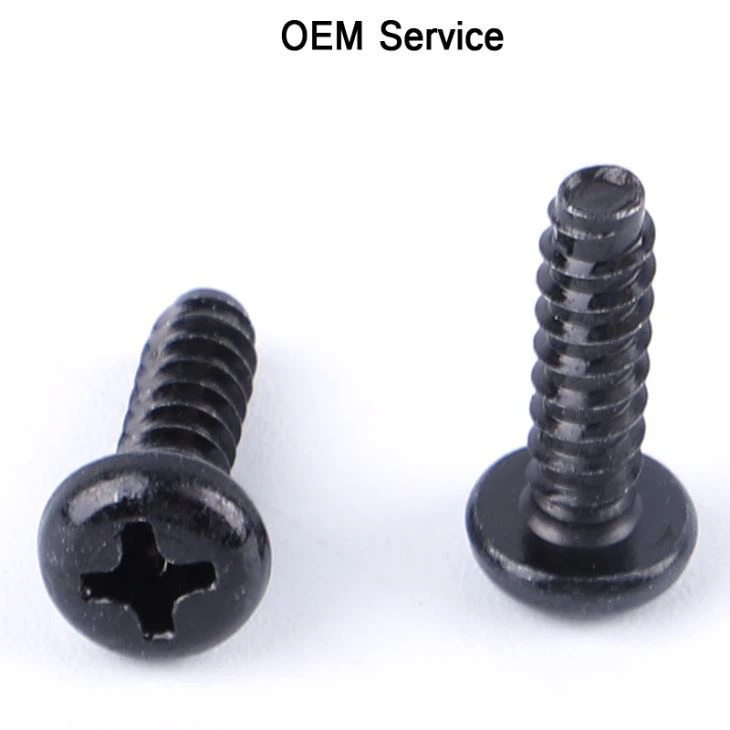 Black Zinc Plated Self Tapping Screws