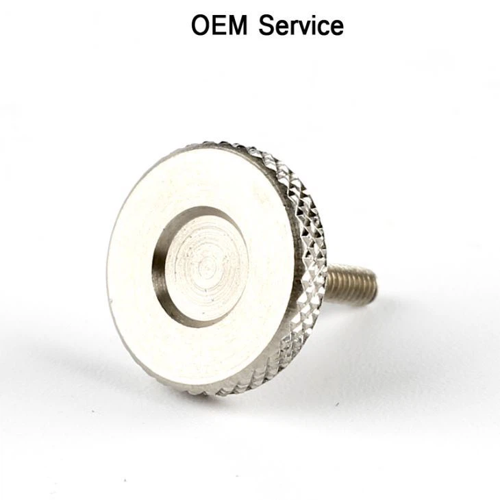Knurled Half Threaded Thumb Screws